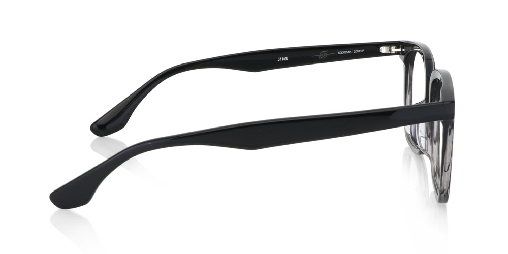 JINS x NARUTO Itachi Uchiha Model Black Anime Eyeglasses - Perfect for Cosplay, Anime Conventions & Naruto Fans