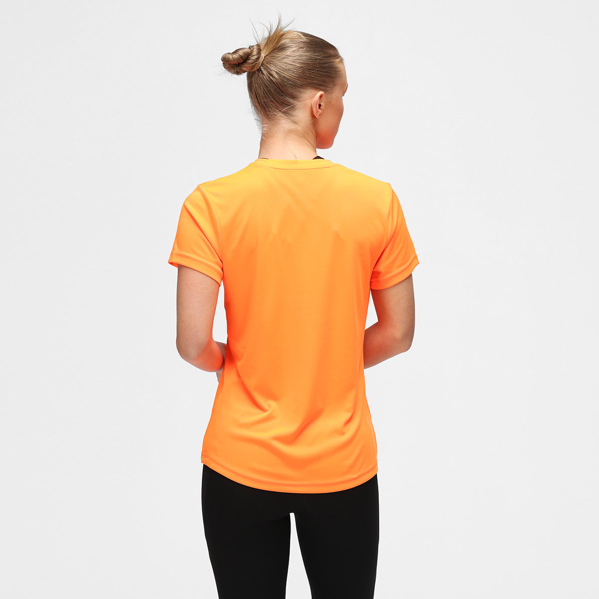 Orange Diamond Women's Performance T-Shirt - Moisture Wicking, Breathable & Quick Dry for Running, Yoga & Outdoor Activities