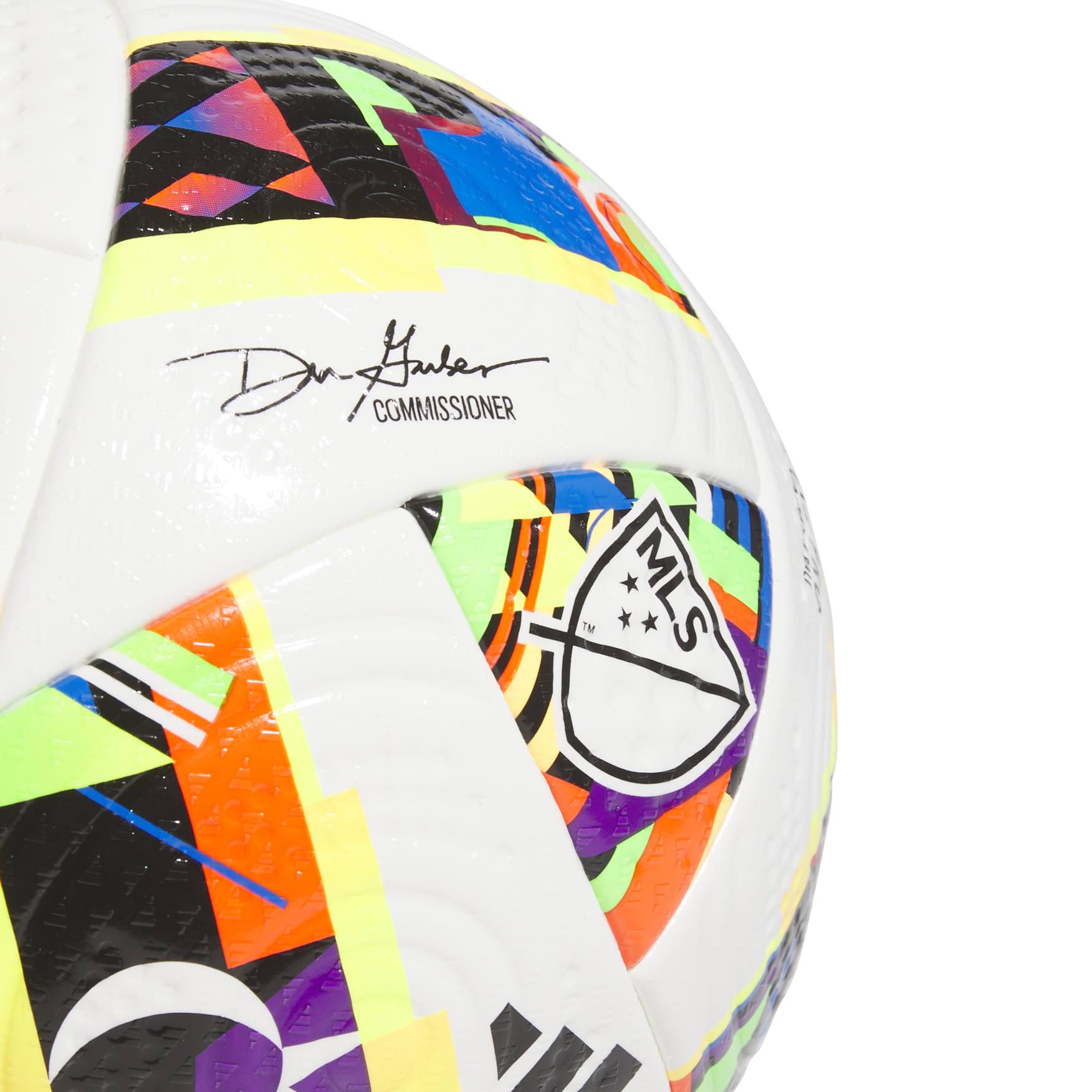 MLS 24 PRO Official Size 5 Soccer Ball - Professional Match & Training Football for Adults & Youth - Perfect for Games, Practice, and Backyard Play