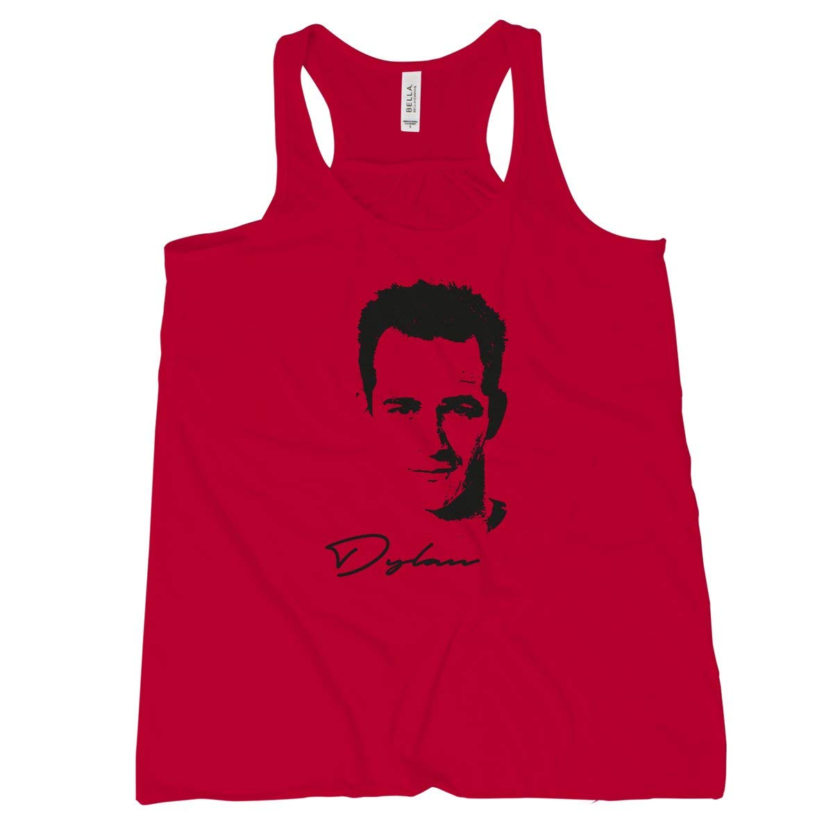 Luke Perry 90210 Vintage Tank Top for Women - Soft Cotton Casual Tee - Perfect for Summer, Concerts & 90s Theme Parties
