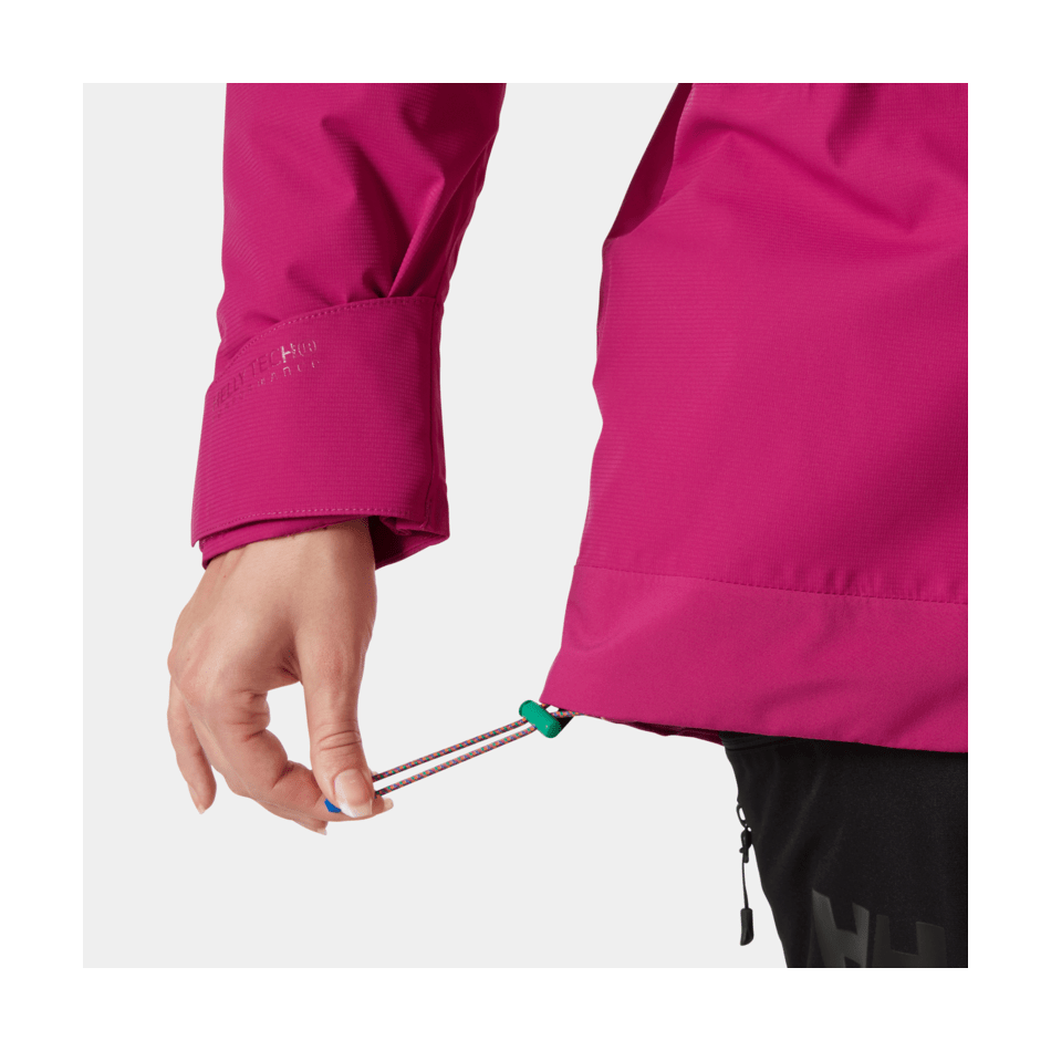 Helly Hansen Women's Powchaser Asym Jacket 2025 - Waterproof Ski Jacket for Women, Lightweight Winter Coat with Adjustable Hood - Perfect for Skiing, Snowboarding & Outdoor Winter Activities