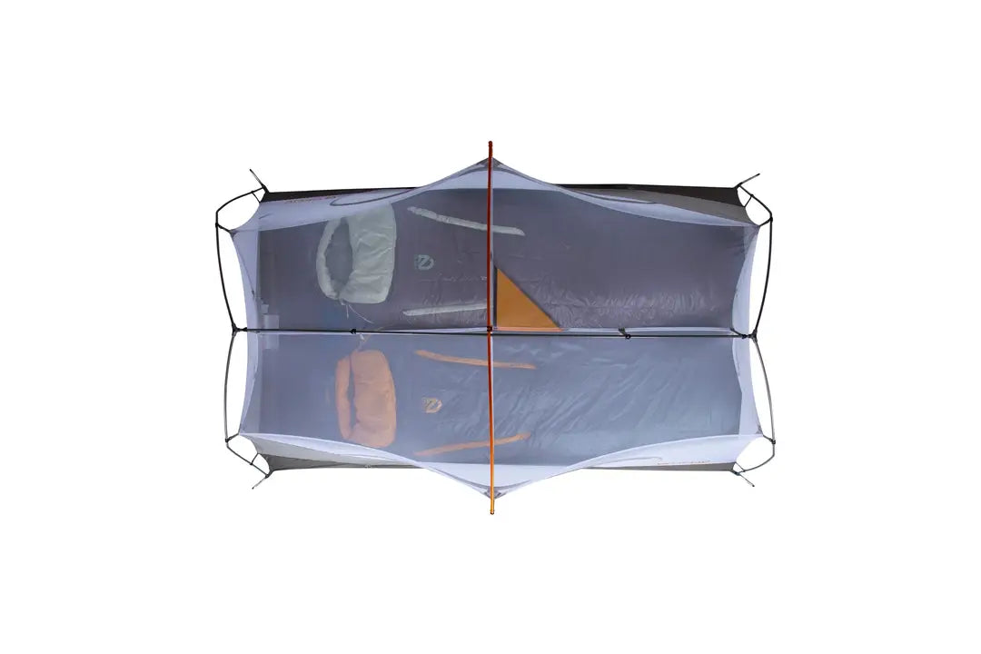 Lightweight Aurora 2 Person Camping Tent with Waterproof Footprint - Perfect for Backpacking, Hiking & Outdoor Adventures