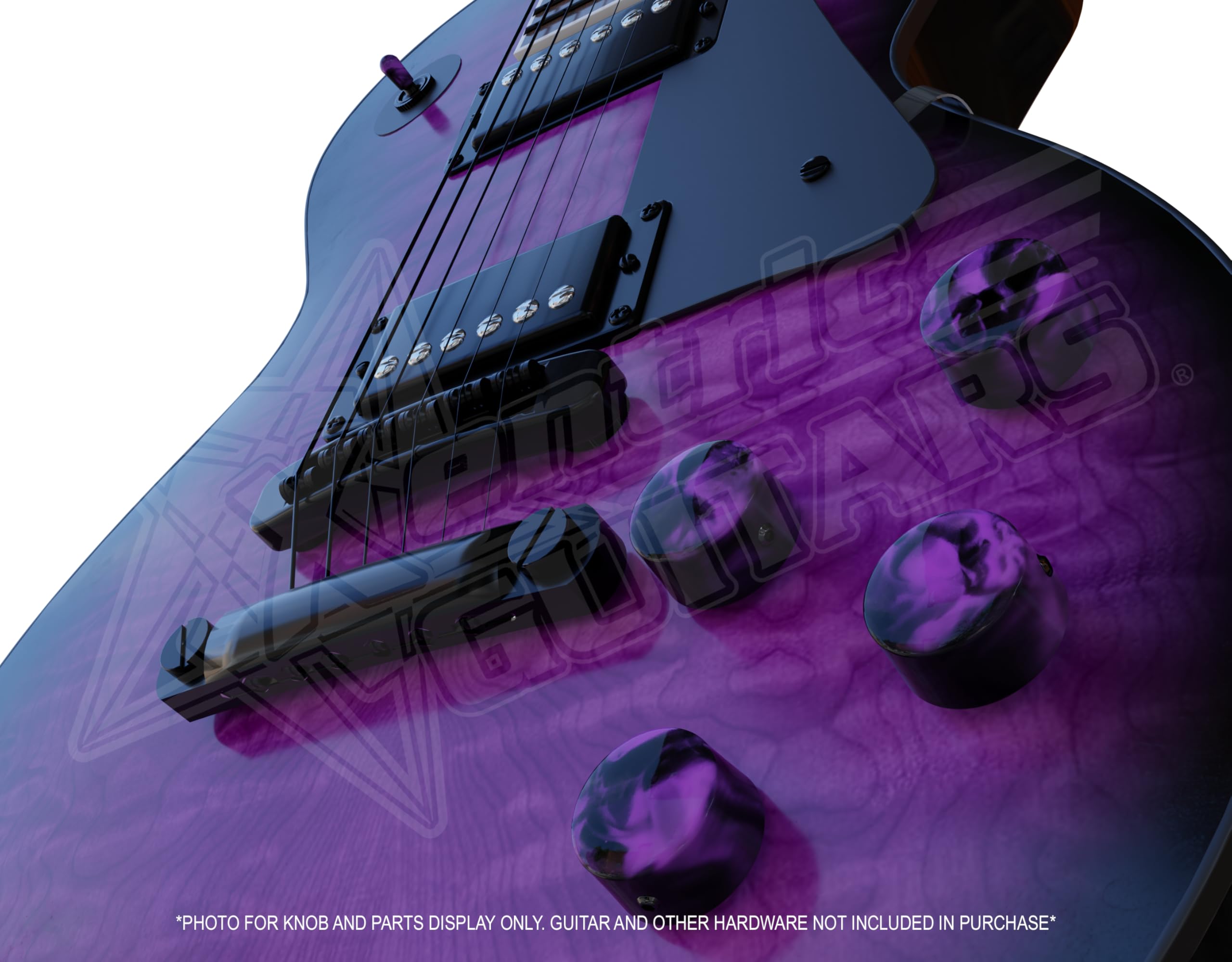 Aurora Series Resin Guitar Knobs - 1/4