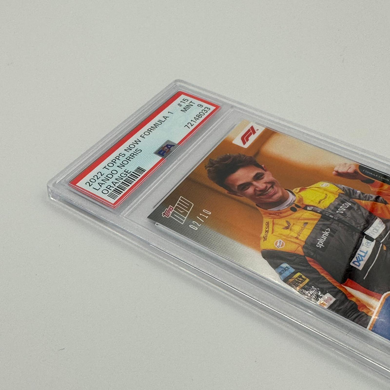 PSA 9 Graded 02/10 First Podium Of The Season #015 - Rare Sports Trading Card for Collectors & Investors | Perfect for Display, Auctions & Memorabilia Collections