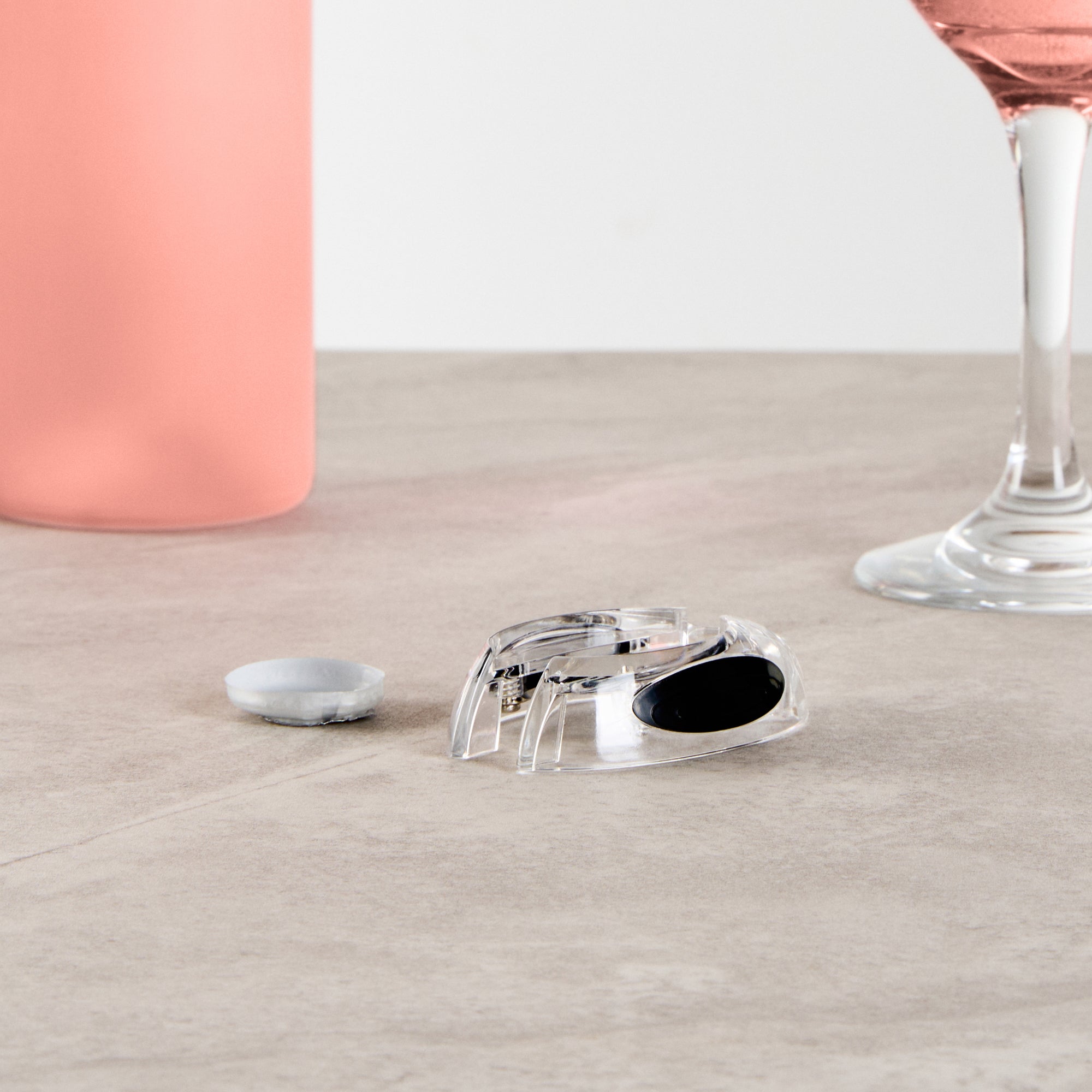 Premium Clear Plastic Wine Foil Cutter - 1 Count Box - Perfect for Home Bars, Wine Tasting & Gift Giving