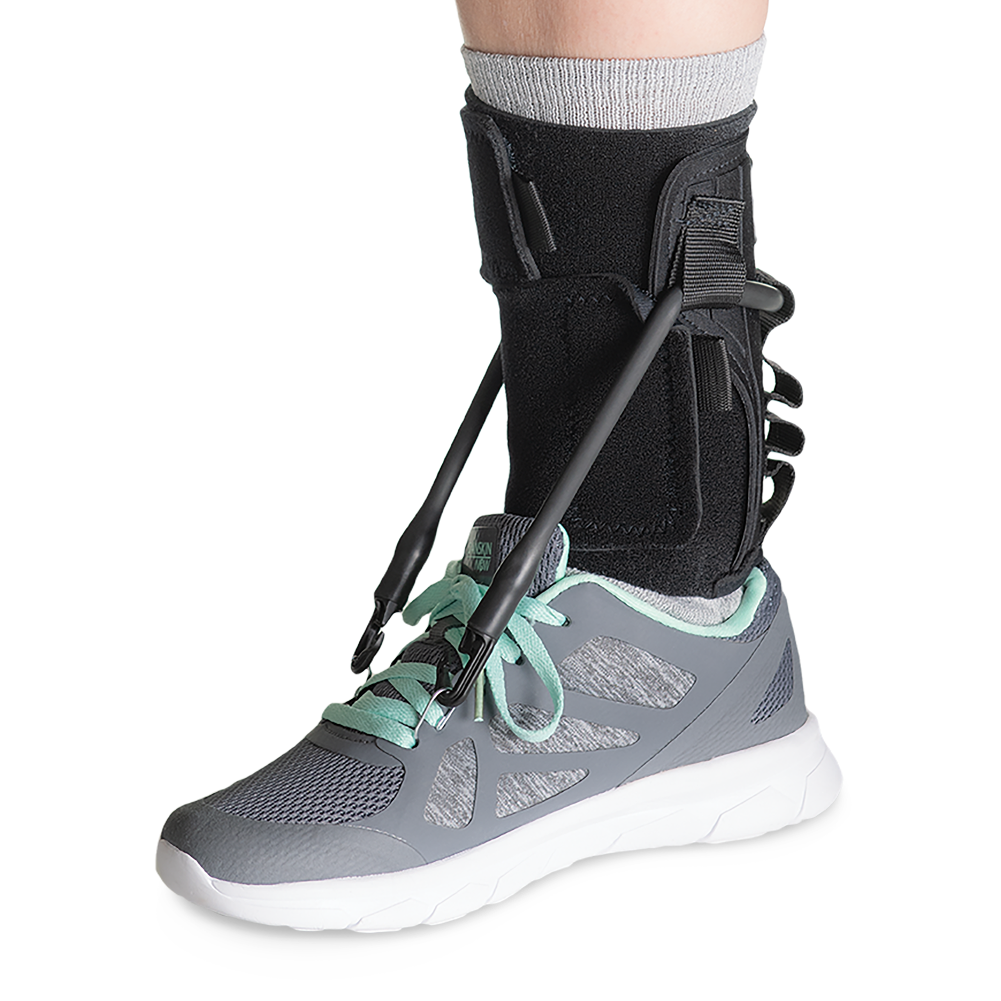 FootFlexor Ankle Foot Orthosis Brace - Adjustable AFO Support for Foot Drop, Plantar Fasciitis & Post-Surgery Recovery - Ideal for Walking, Running & Daily Activities