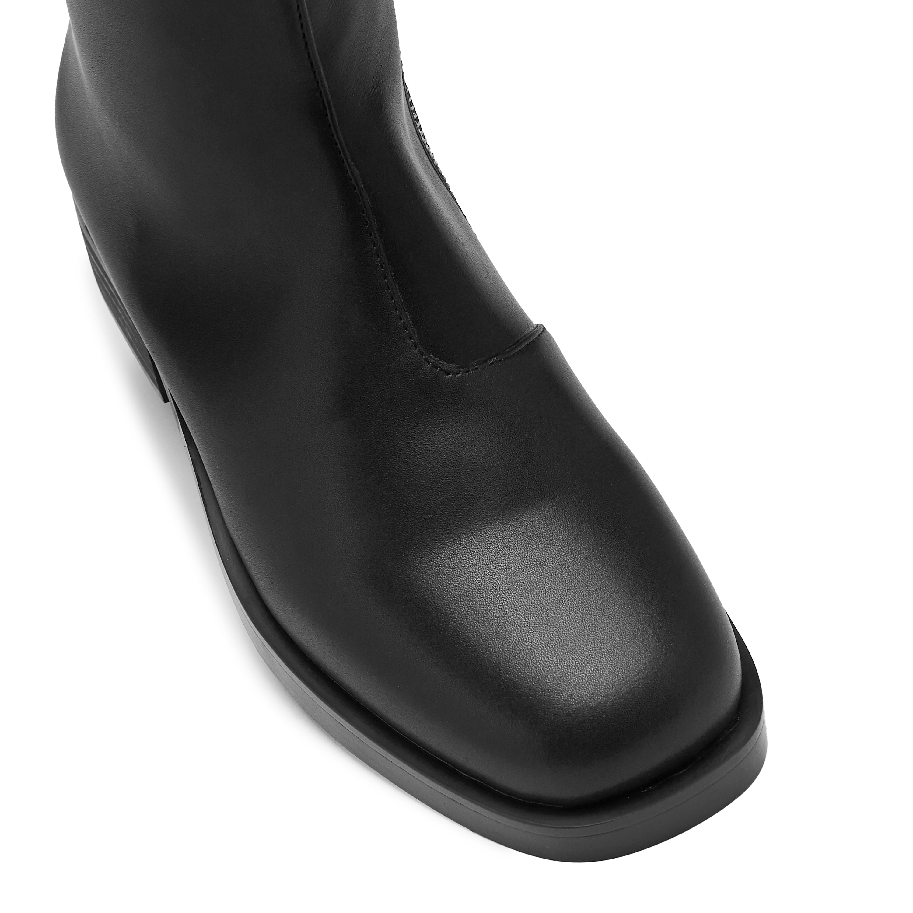 The Warden Men's Classic Smart Boots - Waterproof Leather Ankle Boots for Men, Black - Perfect for Outdoor Hiking, Work & Casual Wear