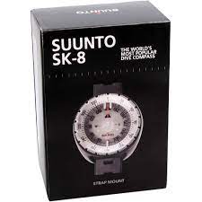Suunto SK 8 Bungee Mounted Compass NH - High Precision Outdoor Navigation Tool for Hiking, Camping & Survival Gear