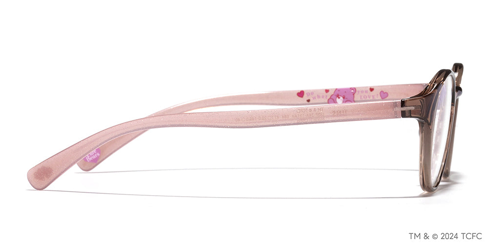 JINS x Care Bears Love A Lot Bear Glasses - Cute Anime-Inspired Eyewear for Kids & Adults - Perfect for Cosplay, Fashion, and Daily Wear