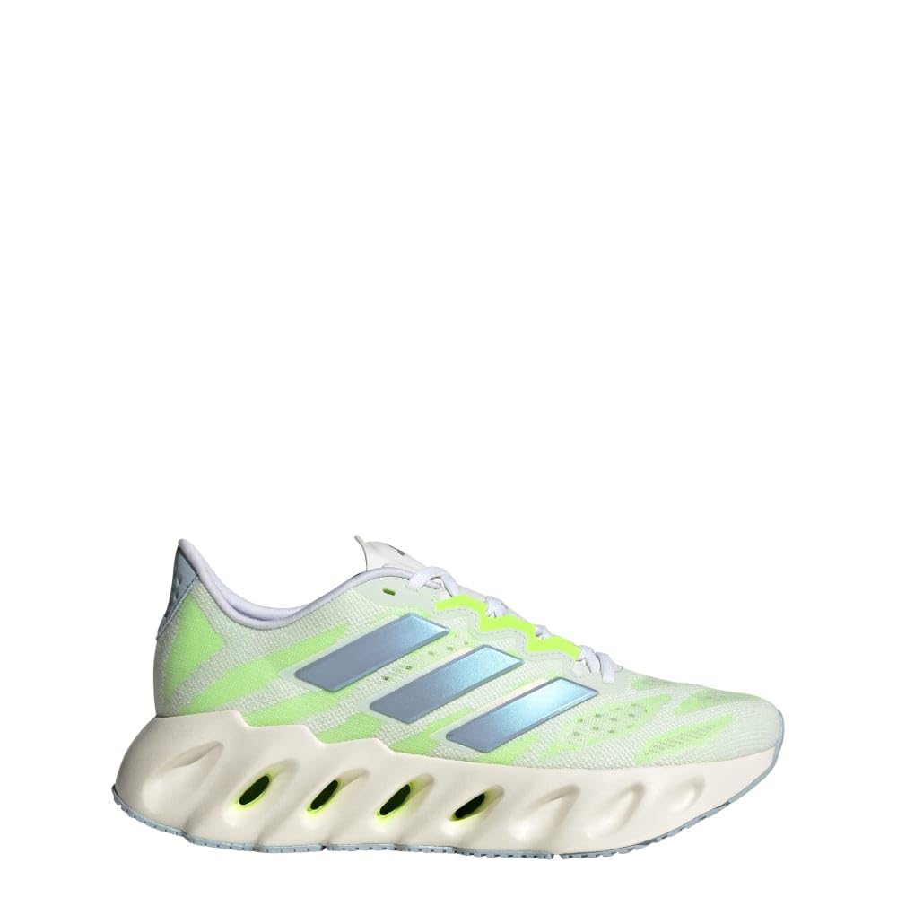 adidas Women's Switch FWD Running Shoes - White/Silver Violet/Lucid Lemon - Size 8 | Lightweight Cushioned Sneakers for Women's Jogging, Gym Workouts & Everyday Wear