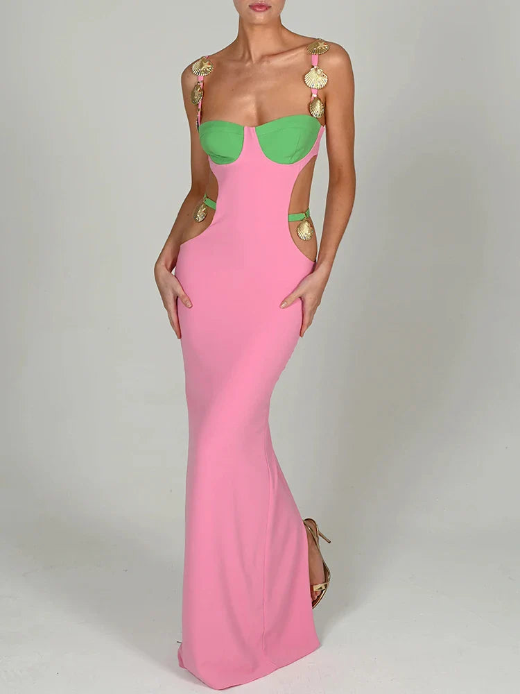 Pink Maxi Dress