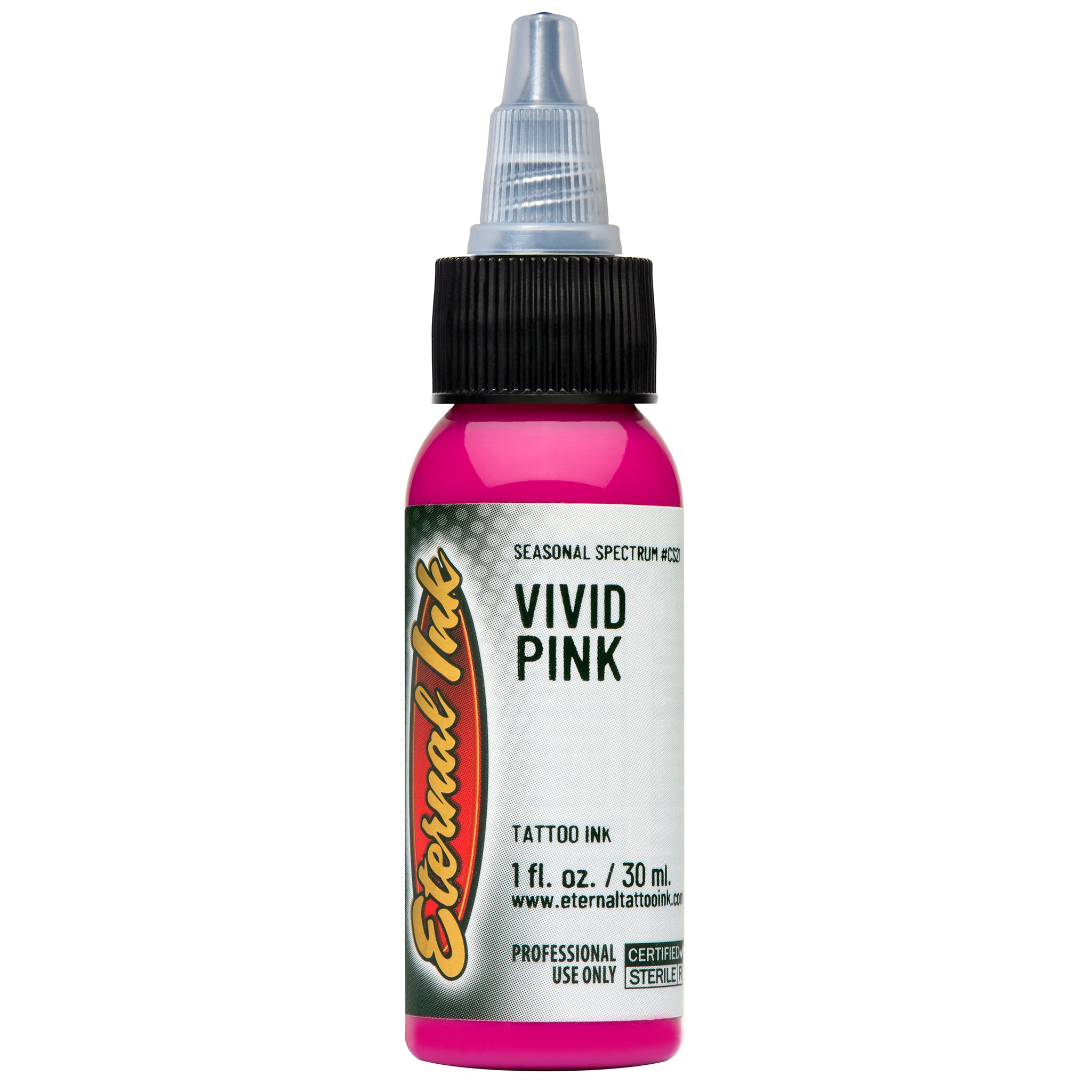 Eternal Seasonal Spectrum Vivid Pink Ink - Premium Waterproof Calligraphy Ink for Artists & Lettering - Perfect for Wedding Invitations, Scrapbooking & DIY Crafts