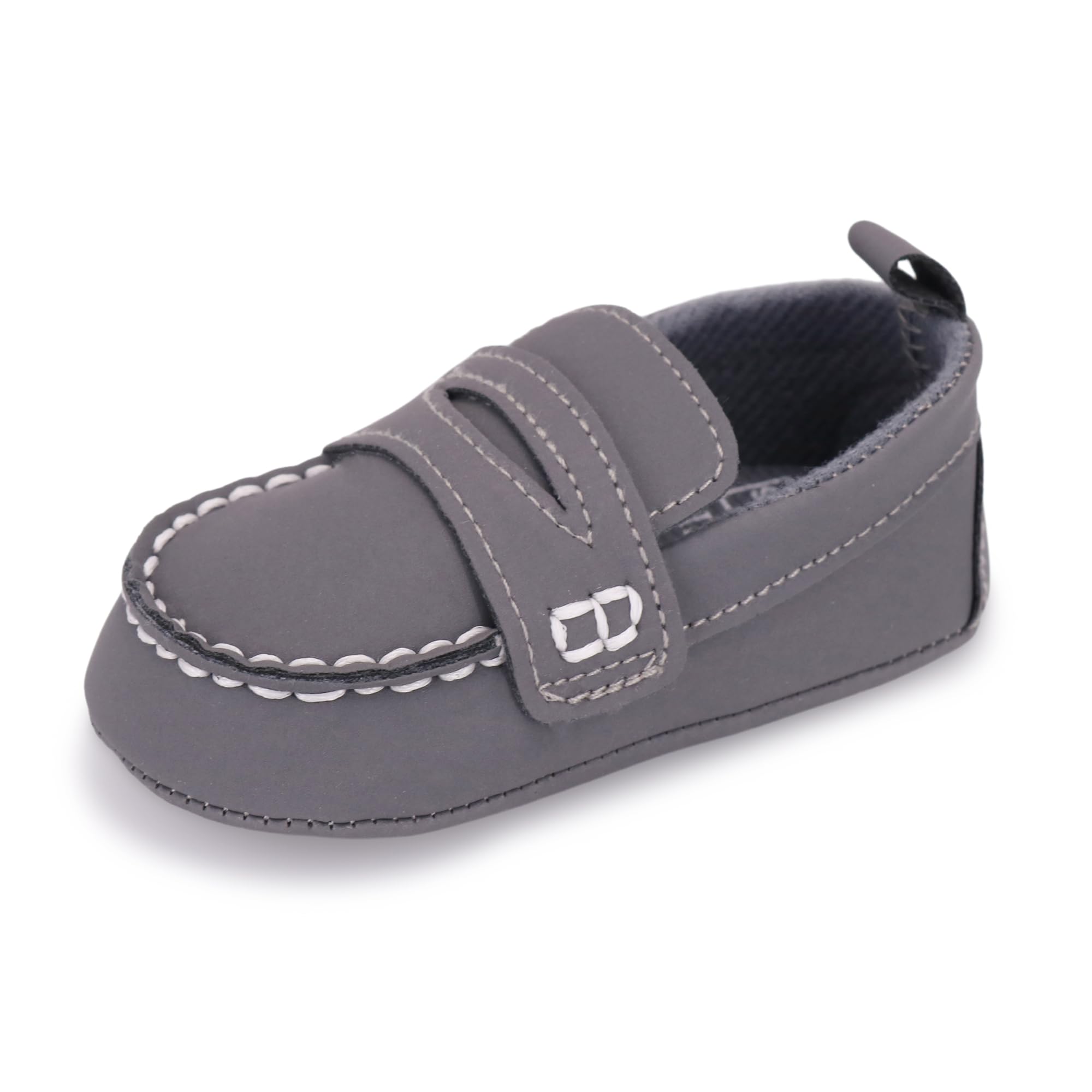 LONSOEN Baby Boys & Girls Penny Loafers - Soft Sole Toddler Moccasins Dress Shoes for Infants | First Walkers, Church, Wedding & Special Occasion Outfits