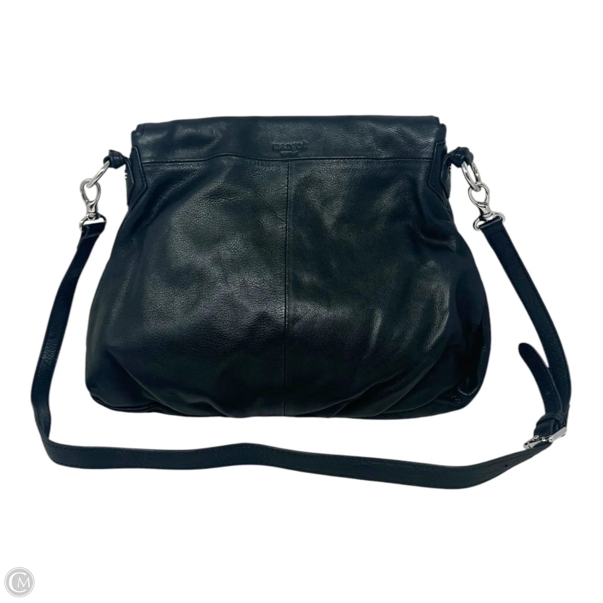 Stylish Adele Foldover Crossbody Handbag - Genuine Leather by Margot - Medium Size for Women - Perfect for Work, Travel & Everyday Use