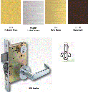 Arrow BM26 Privacy Mortise Lever Lock - Secure Interior Door Lock for Bedroom, Bathroom & Office - ANSI Grade 3 Security, Durable Zinc Alloy Construction