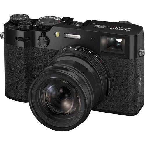 FUJIFILM X100VI Digital Camera 40.2MP APS-C Mirrorless Camera with 23mm F2 Lens - Black | Compact Travel & Street Photography Camera for Professionals & Enthusiasts