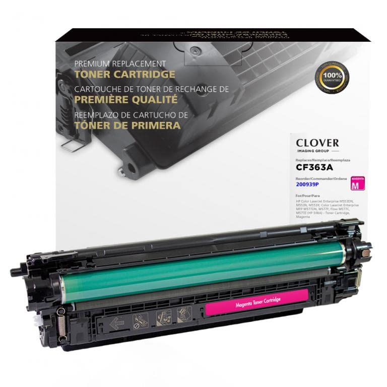 TonerWise Remanufactured Magenta Toner Cartridge for HP CF363A (HP 508A) | High-Yield Replacement | Compatible with HP Printers | Perfect for Home & Office Printing