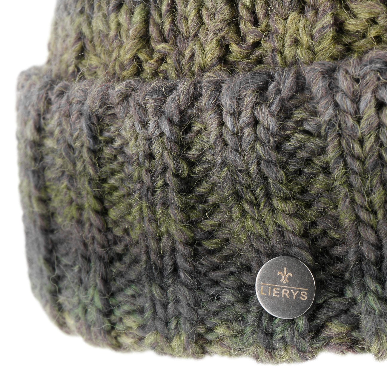 Lierys Faux Fur Pompom Beanie - Soft Winter Knit Hat for Women & Men - Cozy Cold Weather Accessory for Skiing, Snowboarding & Outdoor Activities