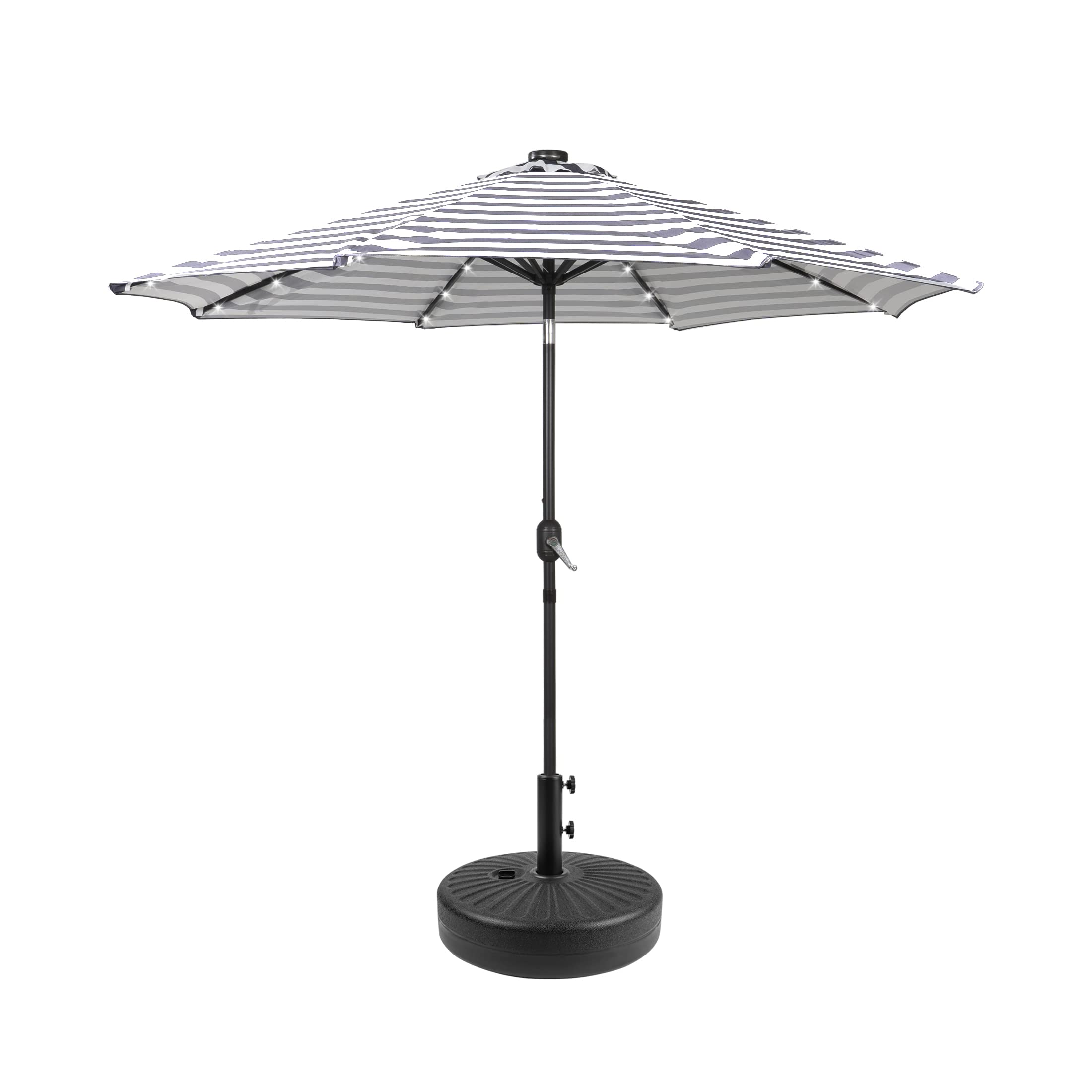 WestinTrends Cyrus 9 Ft Outdoor Patio Umbrella - UV Protection, Wind Resistant, Waterproof - Perfect for Poolside, Backyard, Beach & Garden Relaxation