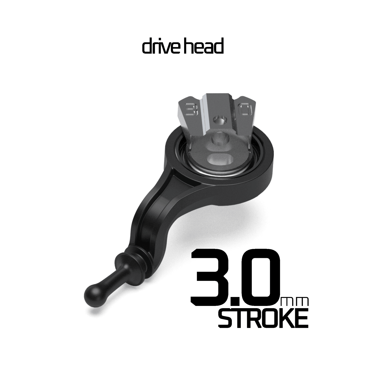 ACUS Drive Head 3.0mm Stroke Cam - High Precision Camshaft for Automotive Engines, CNC Machined Performance Part - Perfect for Engine Rebuilds, Racing Upgrades & Mechanical Repairs