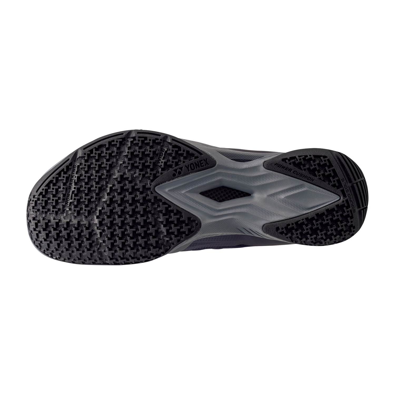Yonex Power Cushion Aerus Z Wide Badminton Shoes - Dark Gray for Men & Women | Lightweight Comfort & Superior Cushioning | Perfect for Indoor Court Sports & Training