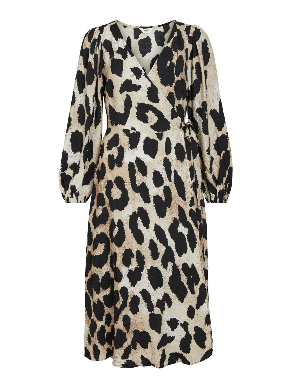 Leonie Wrap Midi Dress - Flattering Women's Summer Dress with V-Neck & Belt | Perfect for Beach Vacations, Date Nights & Office Wear