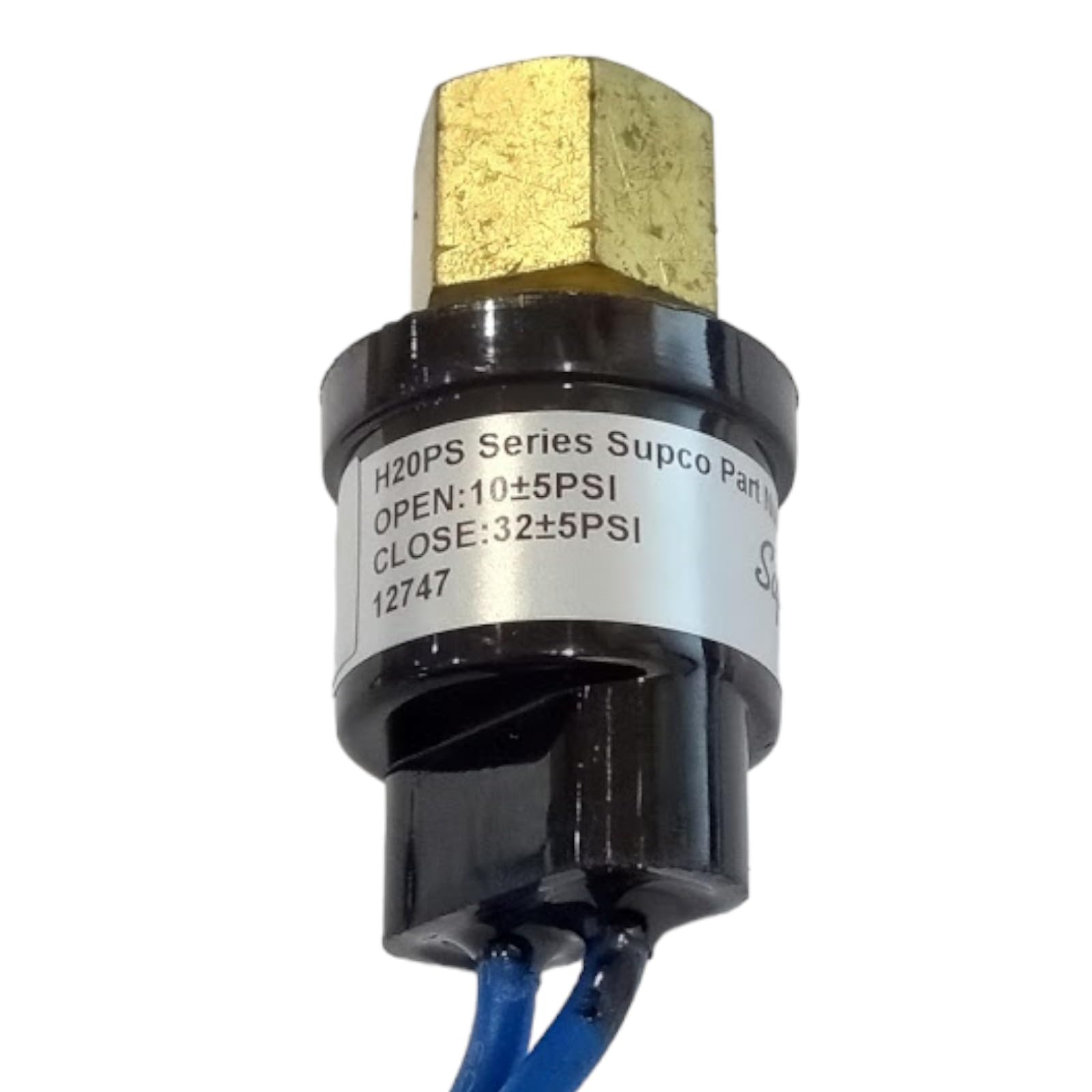 Genuine OEM Supco SLP1032 Low Pressure Switch - HVAC Refrigeration Replacement Part for Air Conditioners & Freezers