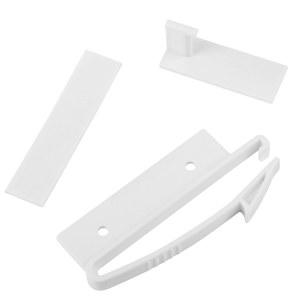 4PCS Invisible Baby Safety Drawer Locks - Childproof Sliding Cabinet & Closet Locks for Home Security - Perfect for Nursery, Kitchen & Bathroom Safety