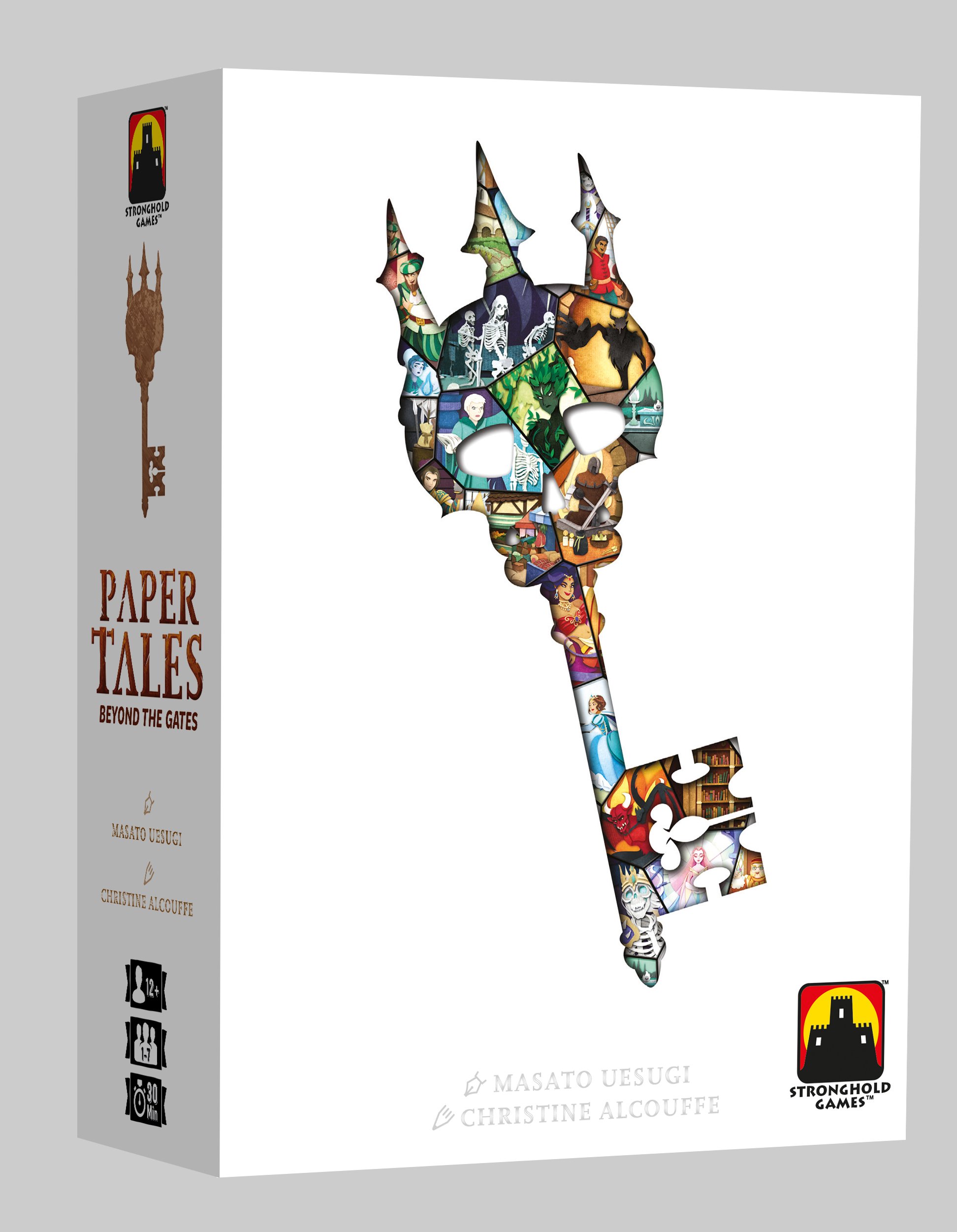 Stronghold Games Beyond The Gates Paper Tales - Strategic Card Game for Adults & Teens | Perfect for Game Nights, Family Gatherings & Board Game Enthusiasts