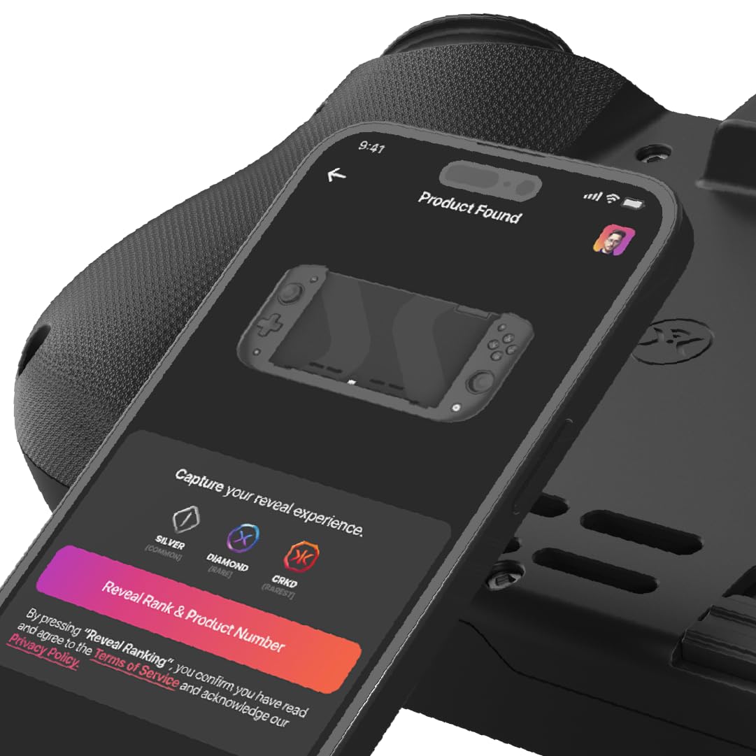 CRKD Nitro Deck Standard Edition (Black) - Premium Controller for Nintendo Switch & Switch OLED - Enhanced Grip & Performance for Gaming at Home or On-the-Go