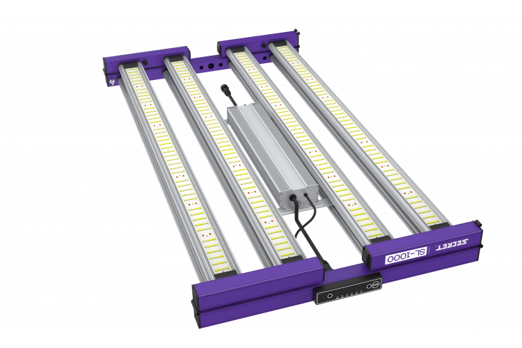 Secret Lighting SL 1000 LED Grow Light for Indoor Plants - Full Spectrum Plant Growing Lamp with High Efficiency for Hydroponics, Greenhouse & Home Gardening