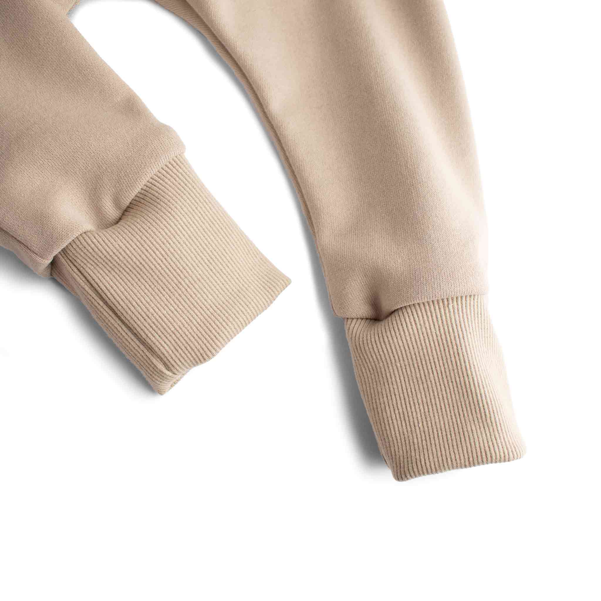 Premium Pima Cotton Sweatpants for Women - Soft & Comfortable Lounge Pants in Beige - Perfect for Yoga, Home Relaxation & Casual Wear