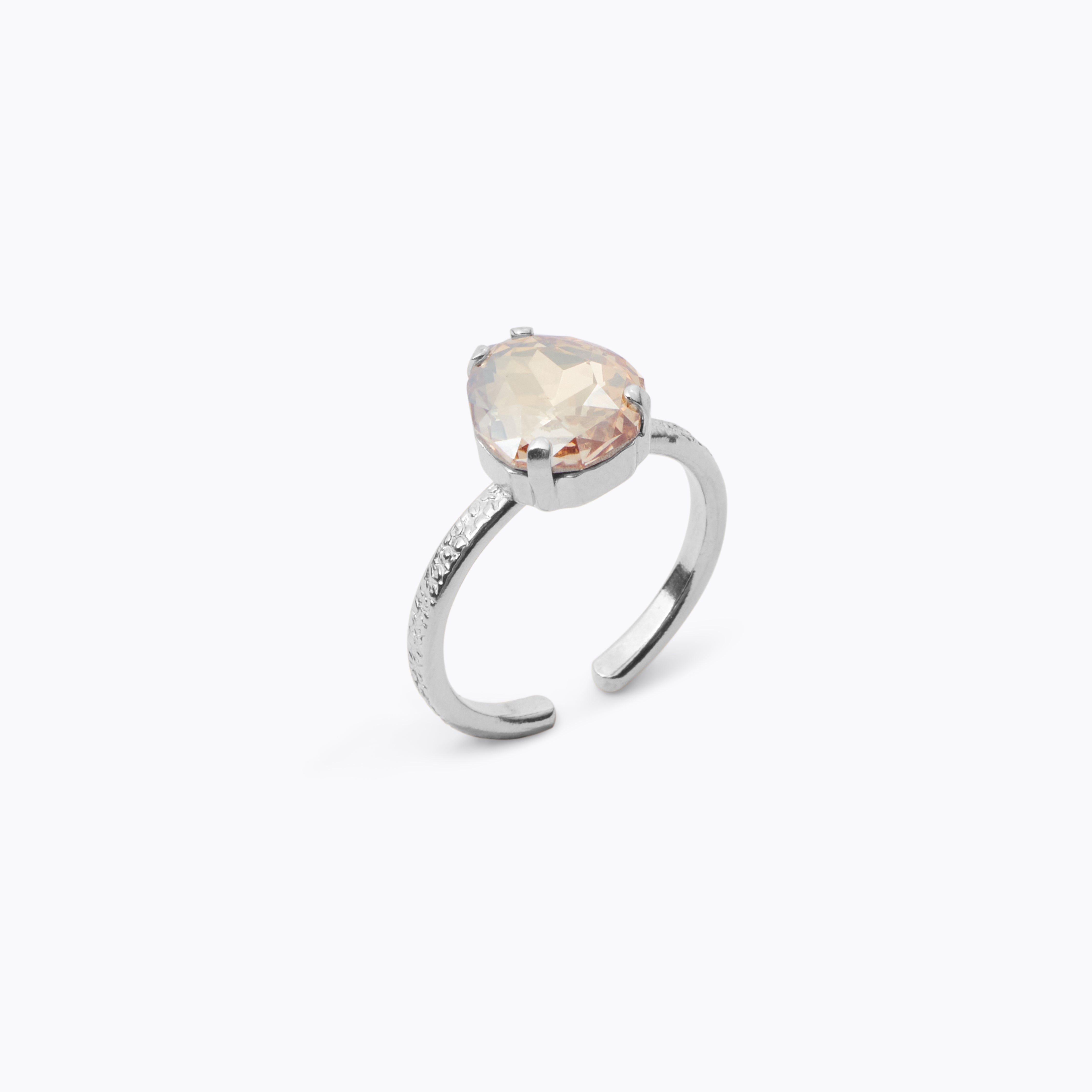 Carlotta Ring - Elegant Gold-Toned Shadow Design for Women | Perfect for Weddings, Parties & Everyday Wear