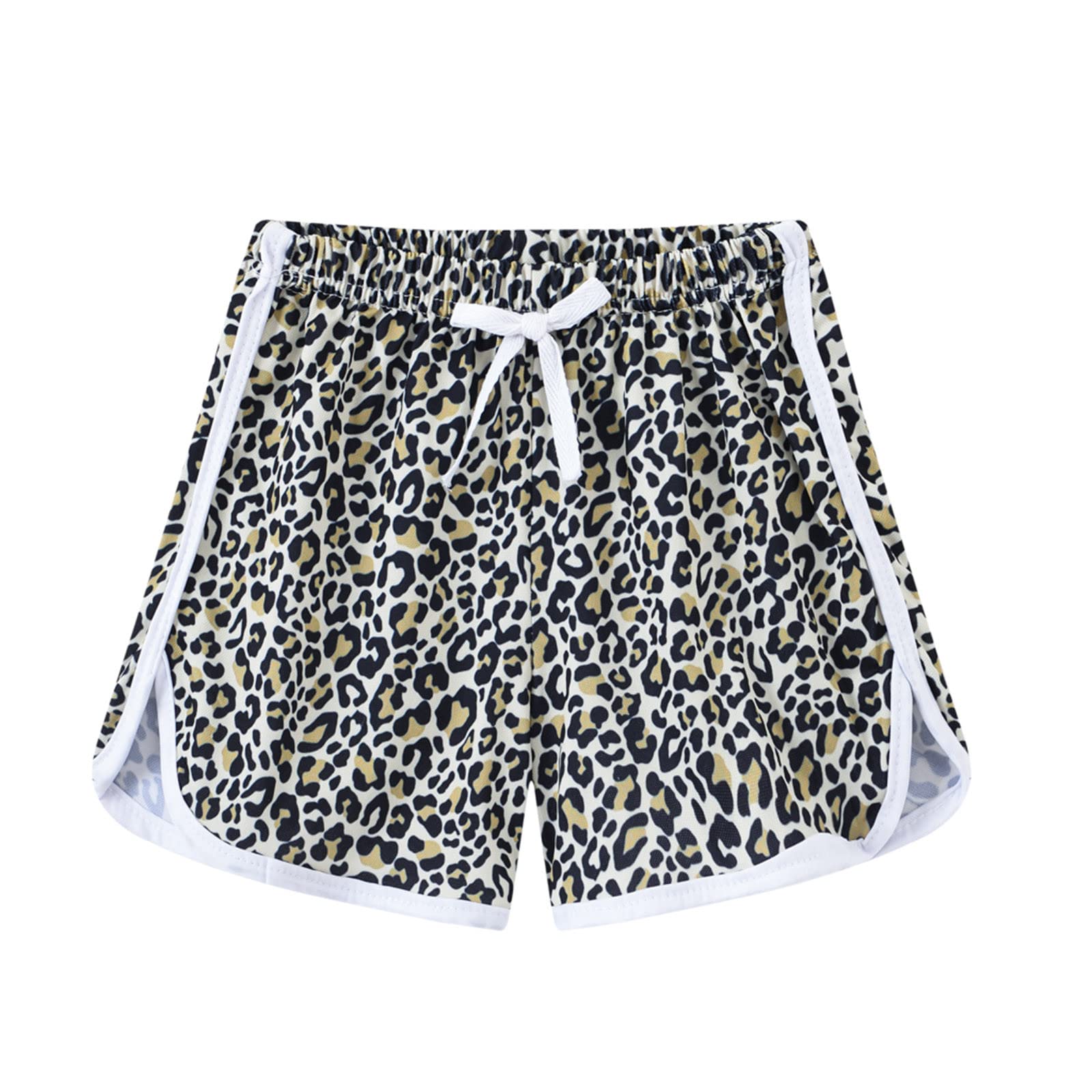 **Boys Girls Cartoon Floral Printed Sport Shorts - Toddler Kids Beach Shorts for Summer Play, Swimming & Outdoor Activities**