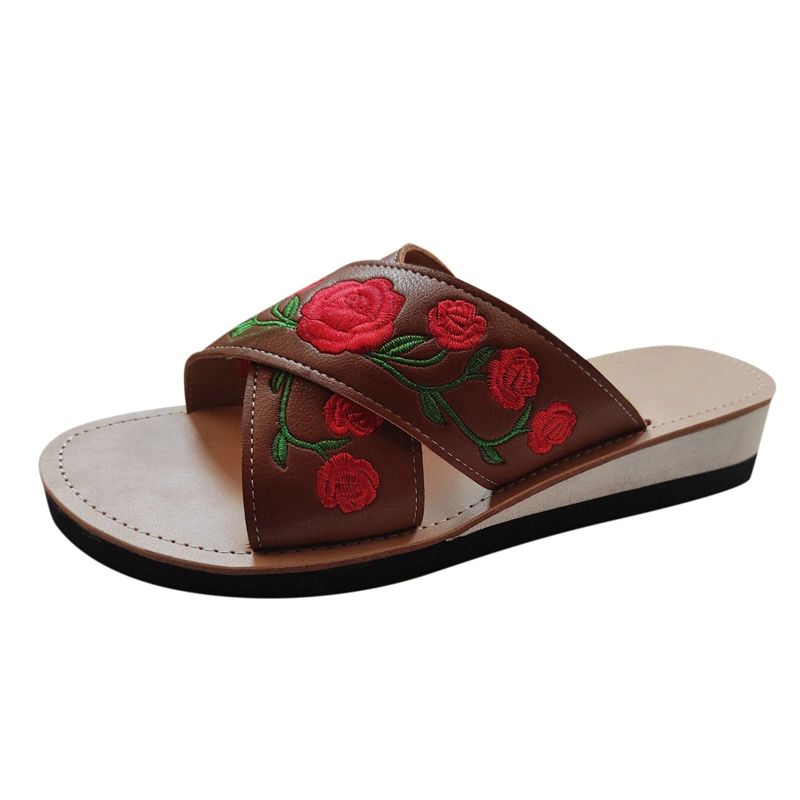 Breathable Women's Casual Sandals - Comfortable Outdoor Slippers for Walking, Beach & Home Use - Washable Summer Shoes for Women
