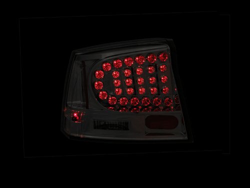 AnzoUSA 321229 Dark Smoke LED Taillight Pair for Dodge Charger 2015-2023 - High Performance Replacement Lights for Enhanced Safety & Style | Perfect for Night Driving & Car Upgrades