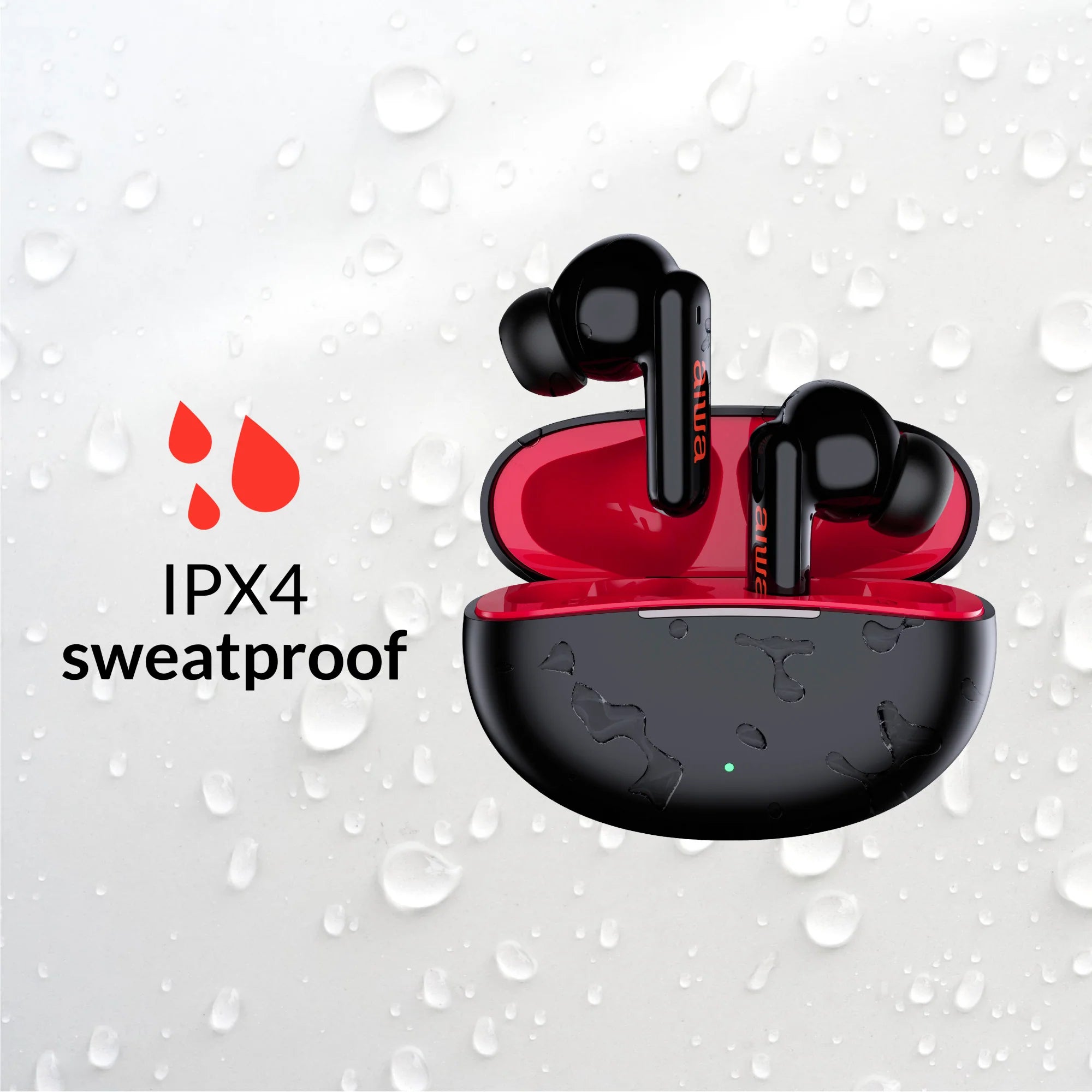 Prodigy Clear Plus Noise Cancelling Earphones - Wireless Bluetooth Earbuds with Active Noise Cancellation for Travel, Work & Gym - Crystal Clear Sound Quality
