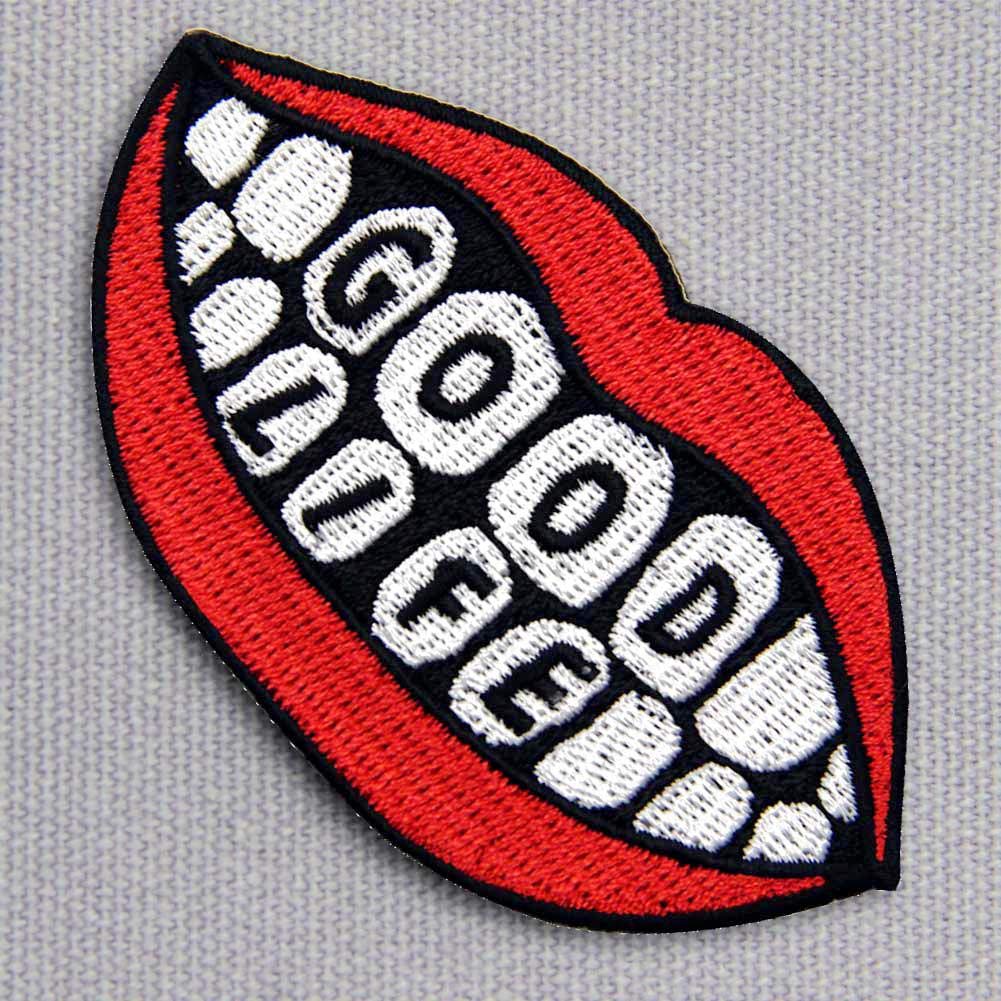 Good Life Patch - Embroidered Iron On & Sew On Emblem for Jackets, Hats & Bags | DIY Clothing Customization & Fashion Accessories