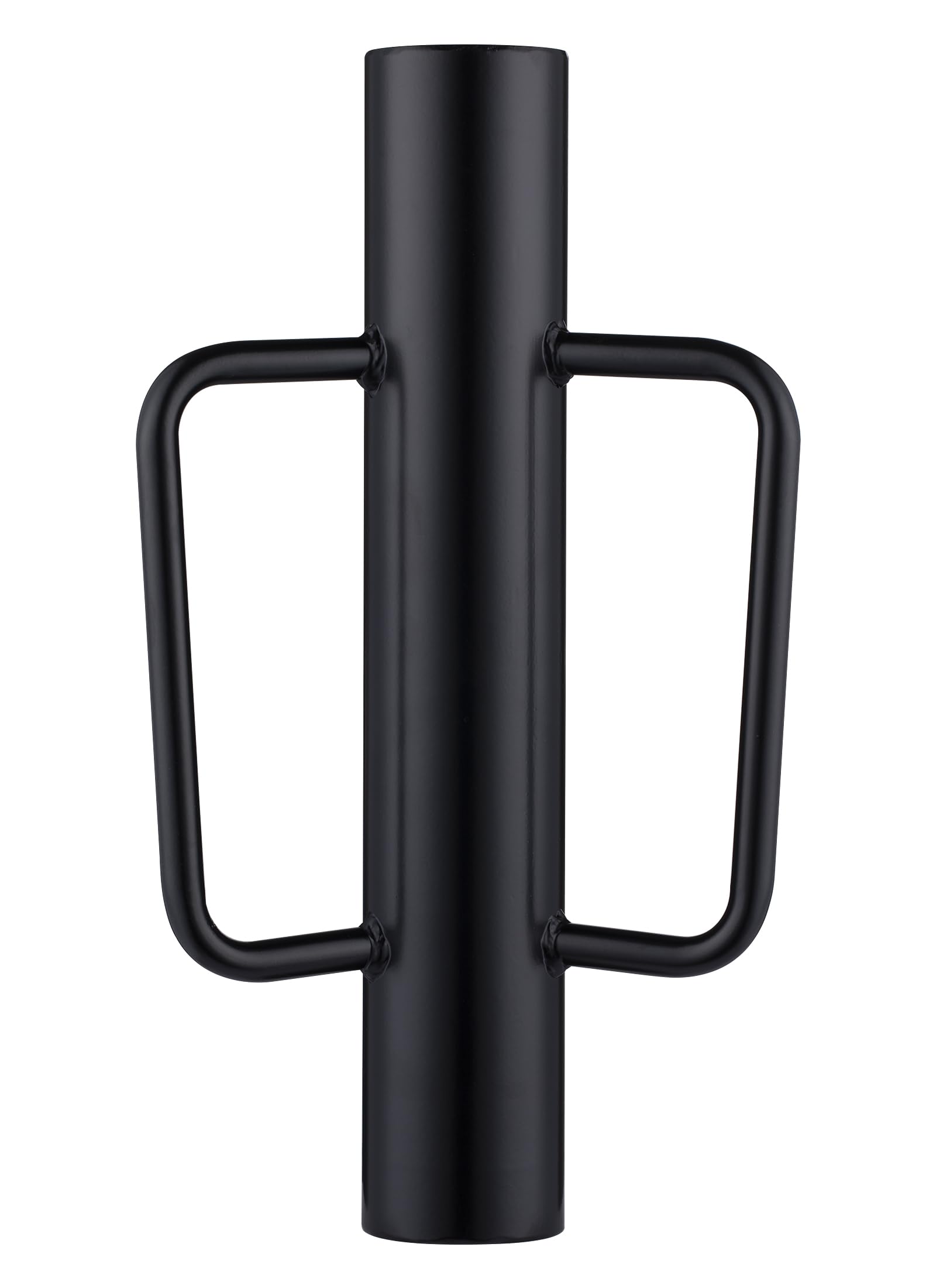 Heavy Duty 12lb Fence Post Driver - Black T Post Driver with Ergonomic Handles for Easy Installation - Perfect for Farm, Ranch, and Garden Fencing Projects