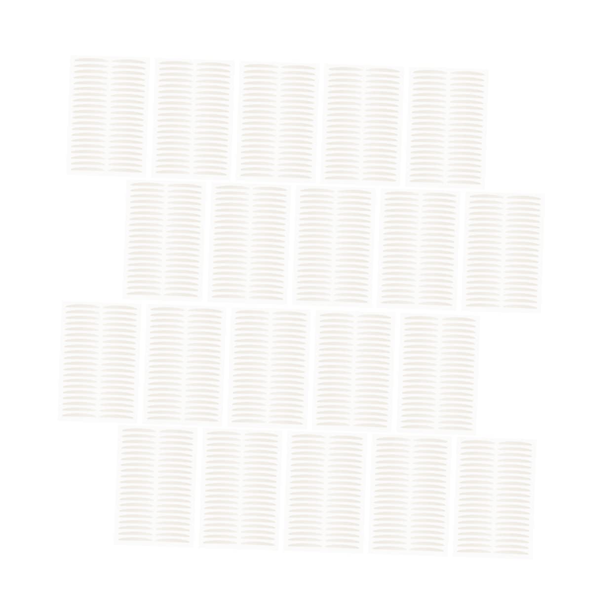 Minkissy 40 Sheets Invisible Double Eyelid Stickers - Mesh Eyelash Tape for Natural Eye Lift, Single Sided Eyelid Strips for Asian Monolid & Hooded Eyes | Perfect for Daily Makeup, Cosplay & Eye Beauty Enhancement