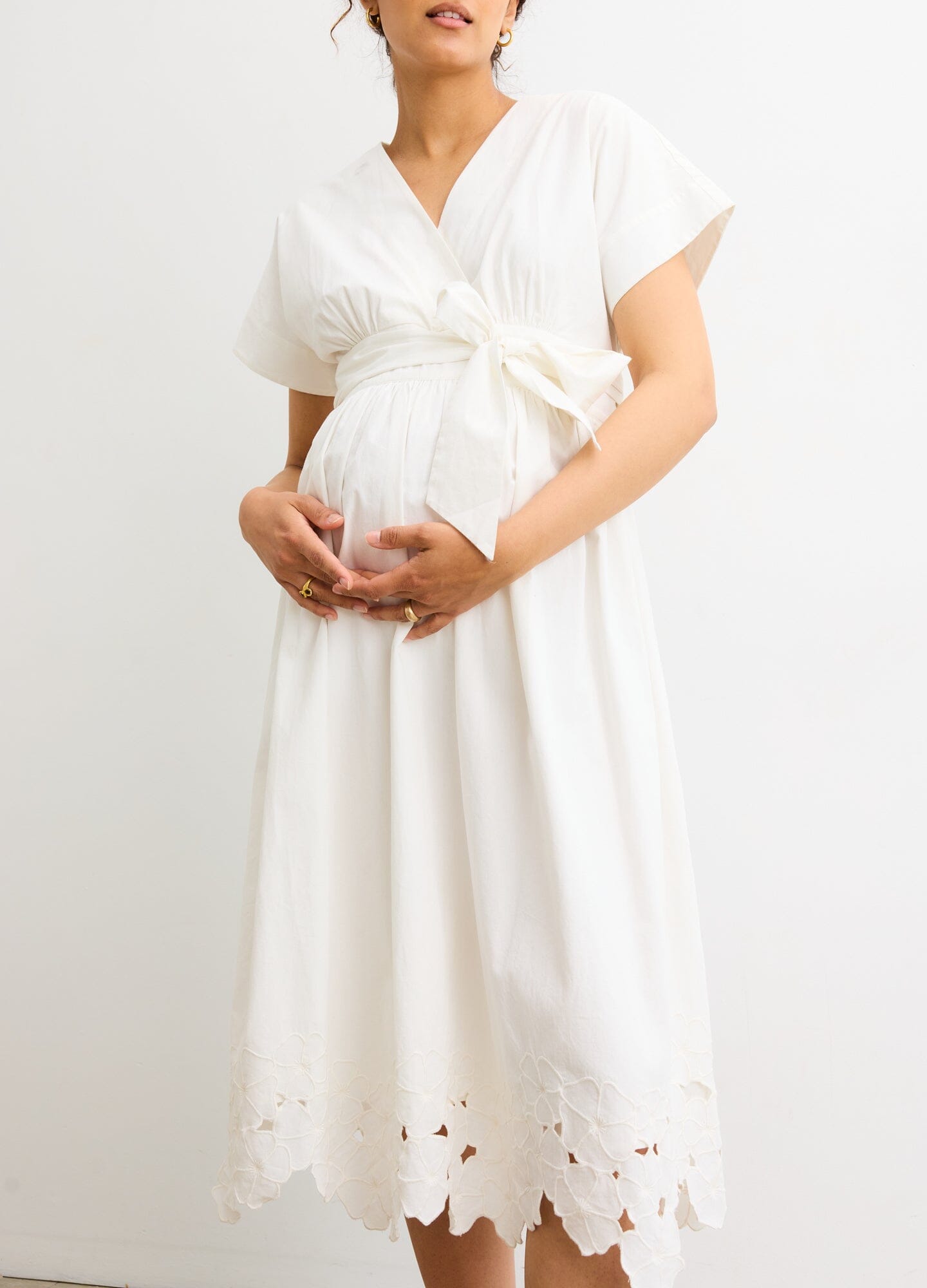 Floral Embroidered Carolina Dress - Elegant Summer Maxi Dress for Women, Perfect for Beach Vacations, Weddings & Date Nights