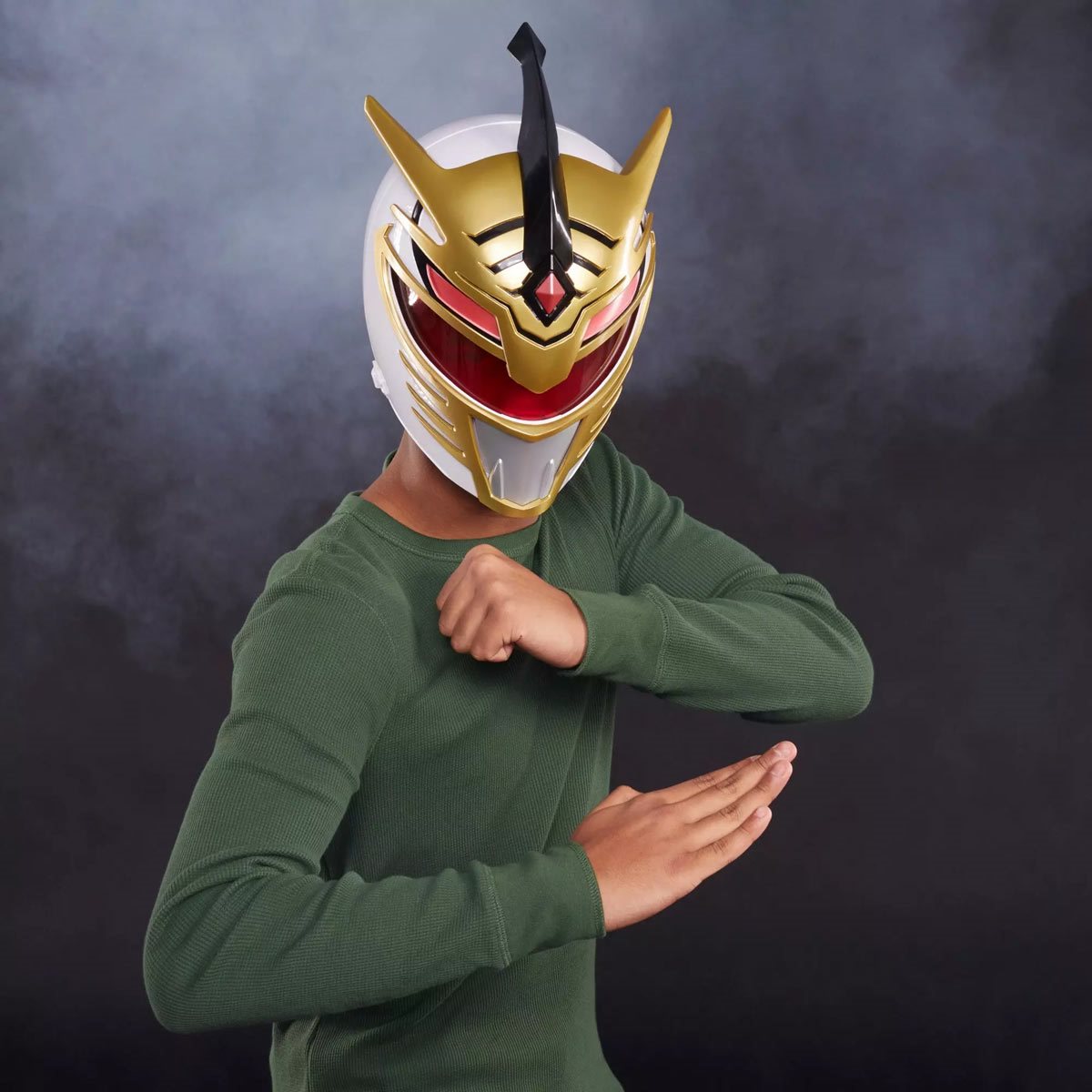 Power Rangers Lightning Collection Lord Drakkon Helmet - Premium Collectible Cosplay Replica for Fans & Display - Perfect for Halloween, Comic Con & Role Play