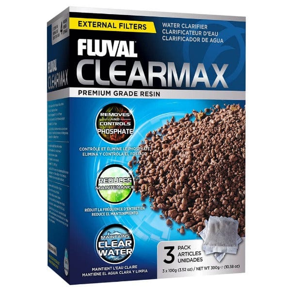 Fluval ClearMax Aquarium Filter Media - Premium Water Polishing Filtration for Crystal Clear Fish Tank Water | Ideal for Freshwater & Saltwater Tanks