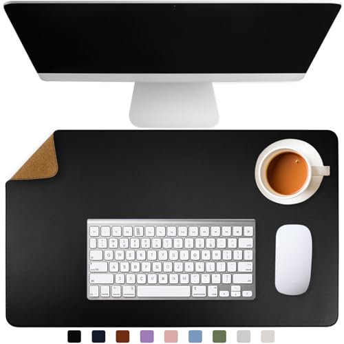 Black Desk Mat