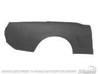 Scott Drake C5ZZ-6527847-BR Left Hand Coupe Full Quarter Panel Replacement Part - Perfect for Ford Mustang Restoration & Classic Car Body Repair