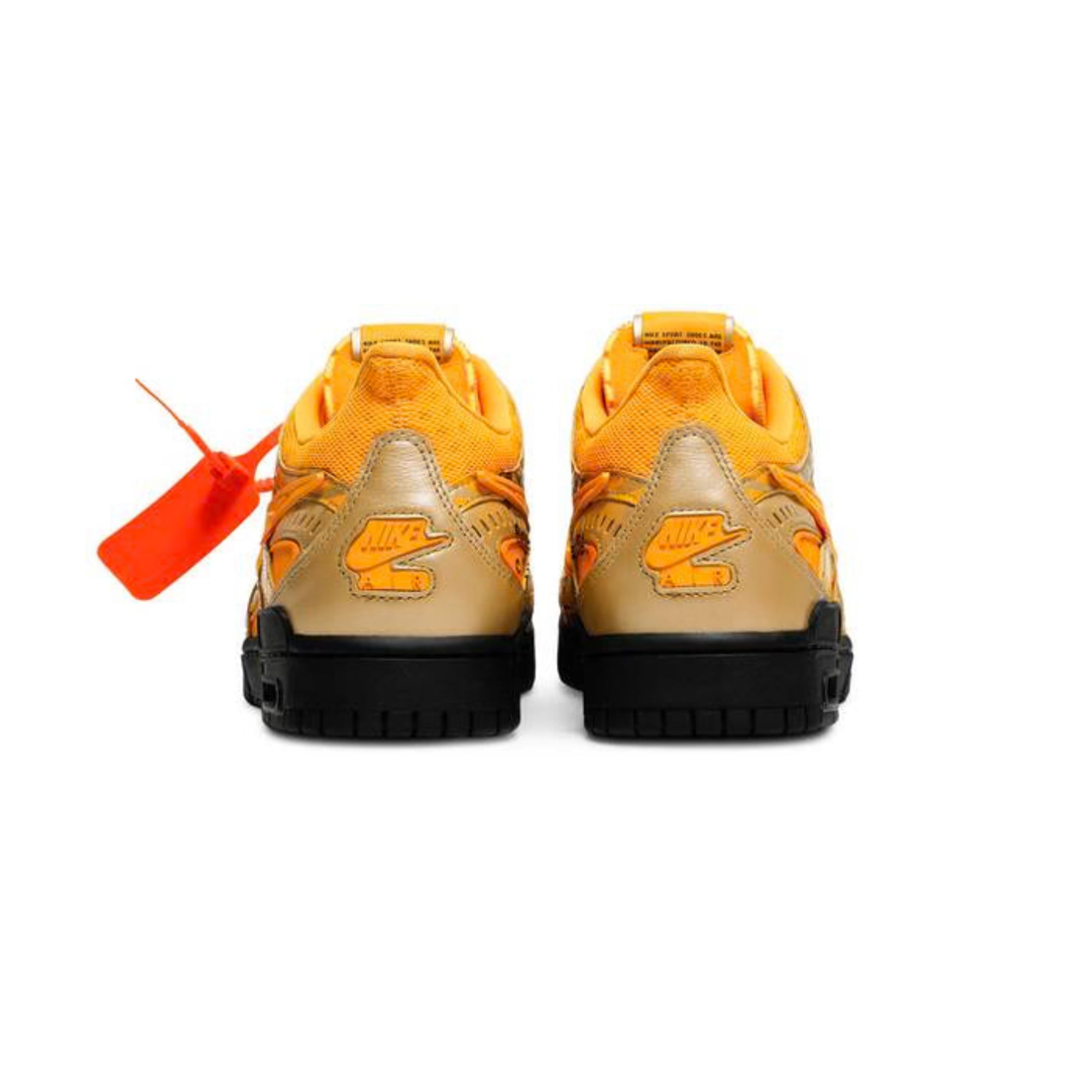 Nike Air Rubber Dunk Off-White 'University Gold' Sneakers - Stylish & Comfortable for Streetwear, Casual Outfits & Sneaker Collectors