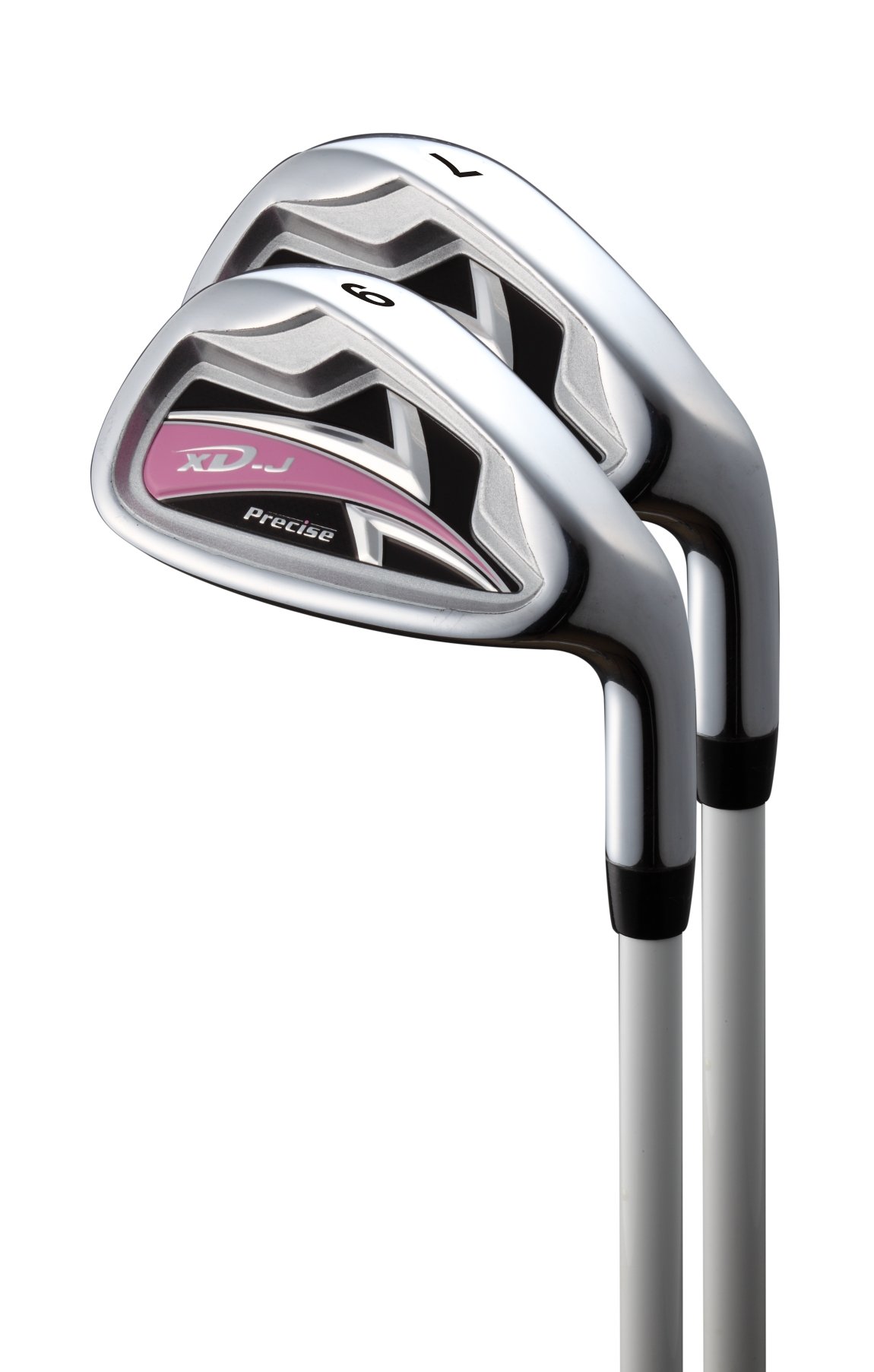 **Precise XD-J Junior Golf Clubs for Kids Ages 3-5, 6-8, 9-12 | Right & Left Hand Youth Golf Set for Boys & Girls with Ultra-Light Graphite Shafts, Hybrid & Stand Bag - Perfect for Junior Golf Training & Outdoor Play**