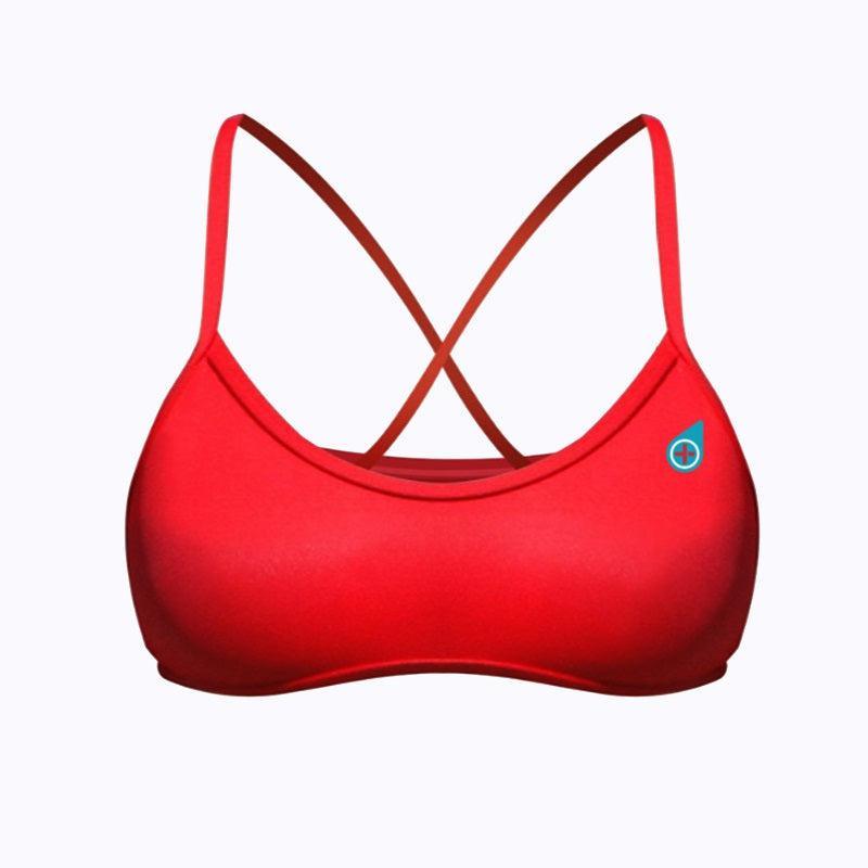 Waterproof Rescue Bikini Top for Women - High Support Swimwear for Surfing, Swimming & Beach Activities