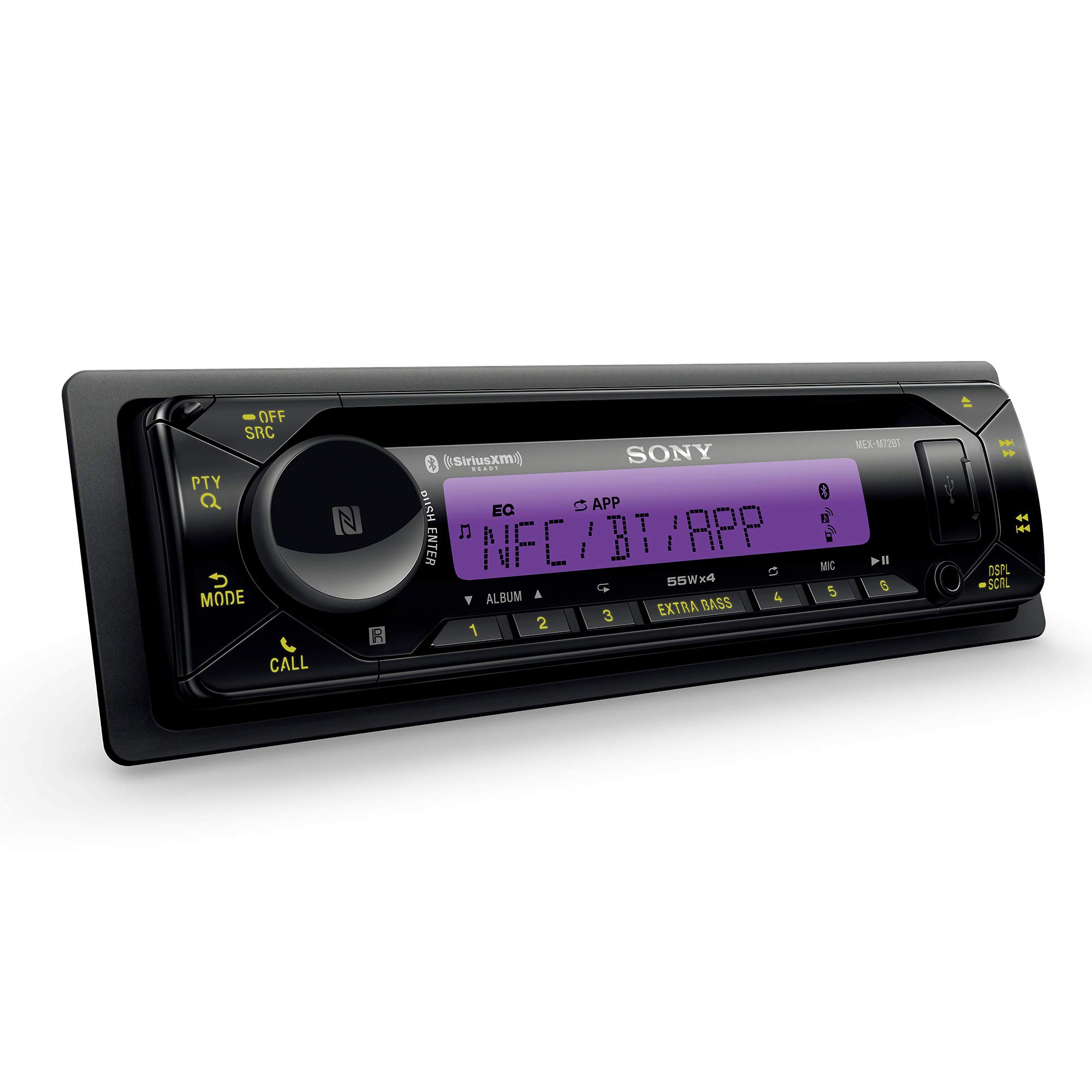 Sony MEX-M72BT Marine Bluetooth CD Receiver with XS-MP1611B 6.5