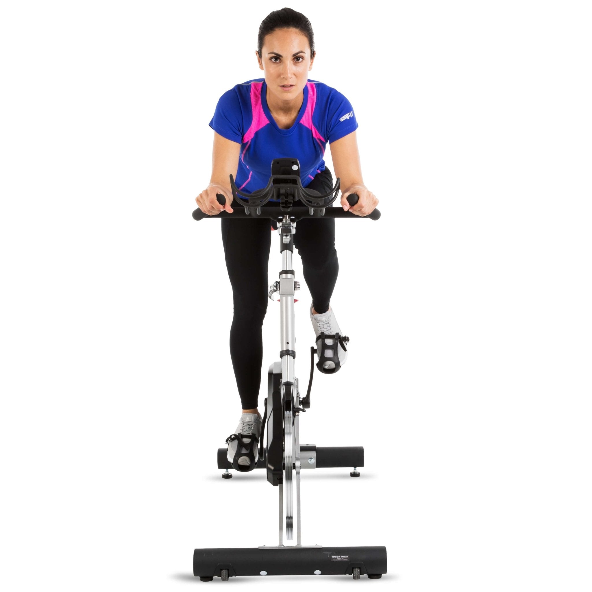 Spirit Fitness XIC600 Indoor Cycling Bike - Premium Home Exercise Bike for Cardio & Strength Training - Perfect for Home Gym, Spin Classes & Fitness Enthusiasts